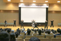 名古屋大学応援団による演舞  