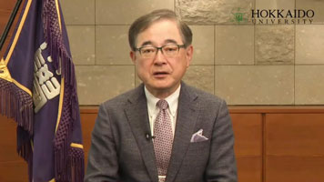 寳金北大総長ビデオメッセージ