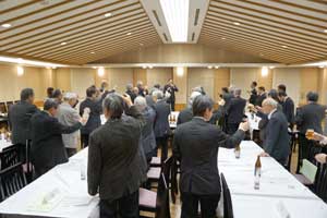 夕食会の様子