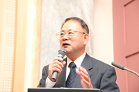 講師：梶山　千里氏（独立行政法人日本学生支援機構理事長／九州大学前総長）