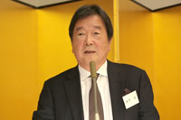 講師：田中　均氏<br />
（株式会社日本総合研究所　国際戦略研究所理事長）