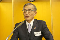 講師：西尾　章治郎氏<br />
（大阪大学総長）